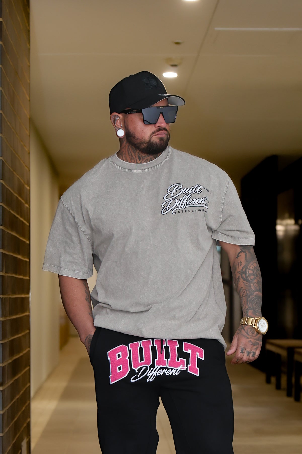 BDSW grey pigment dye training Tee
