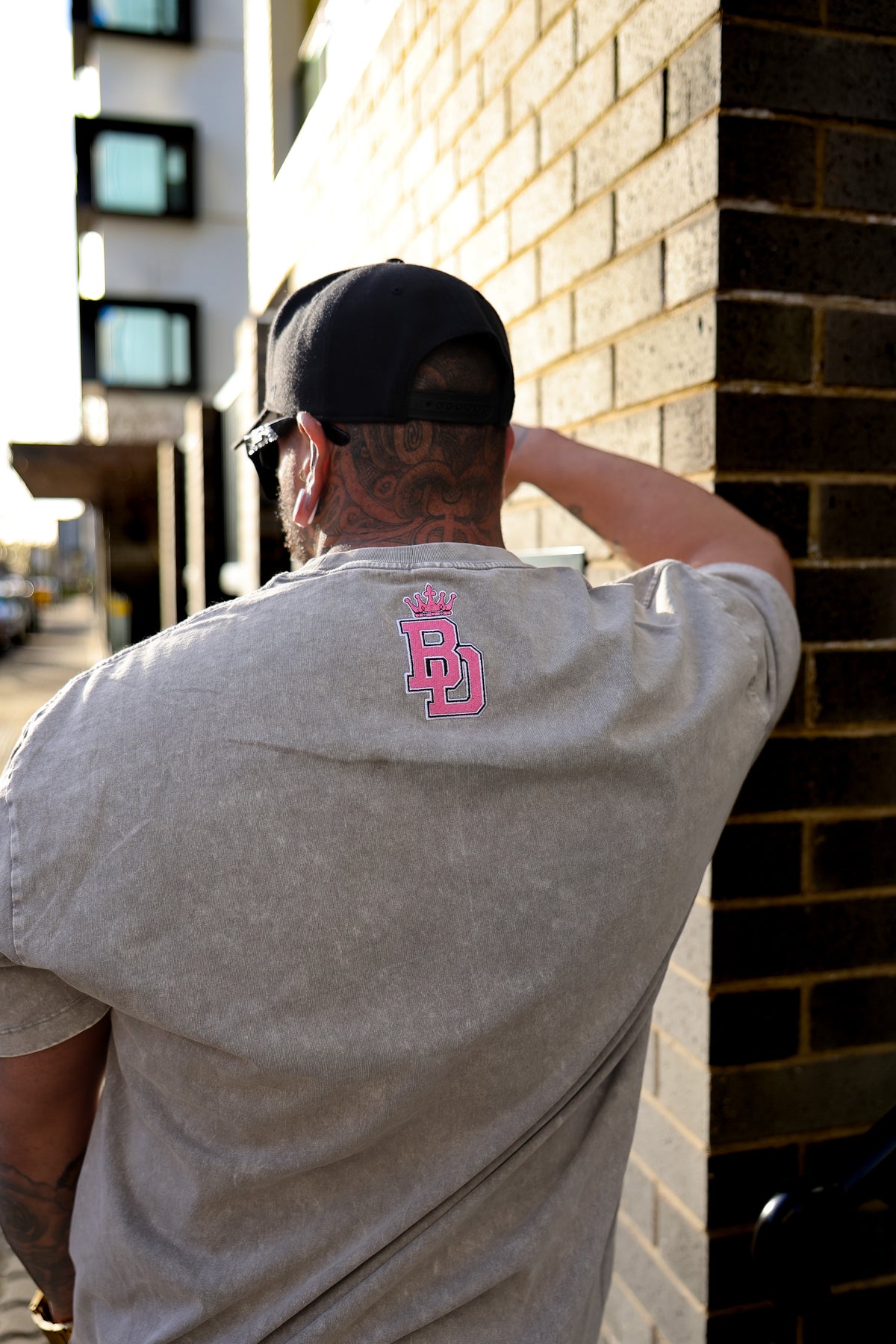 BDSW grey pigment dye training Tee