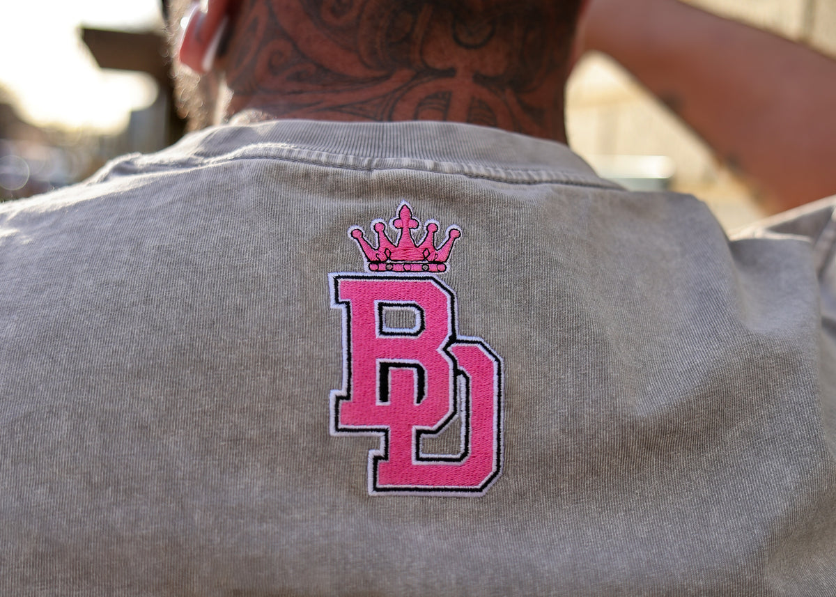 BDSW grey pigment dye training Tee