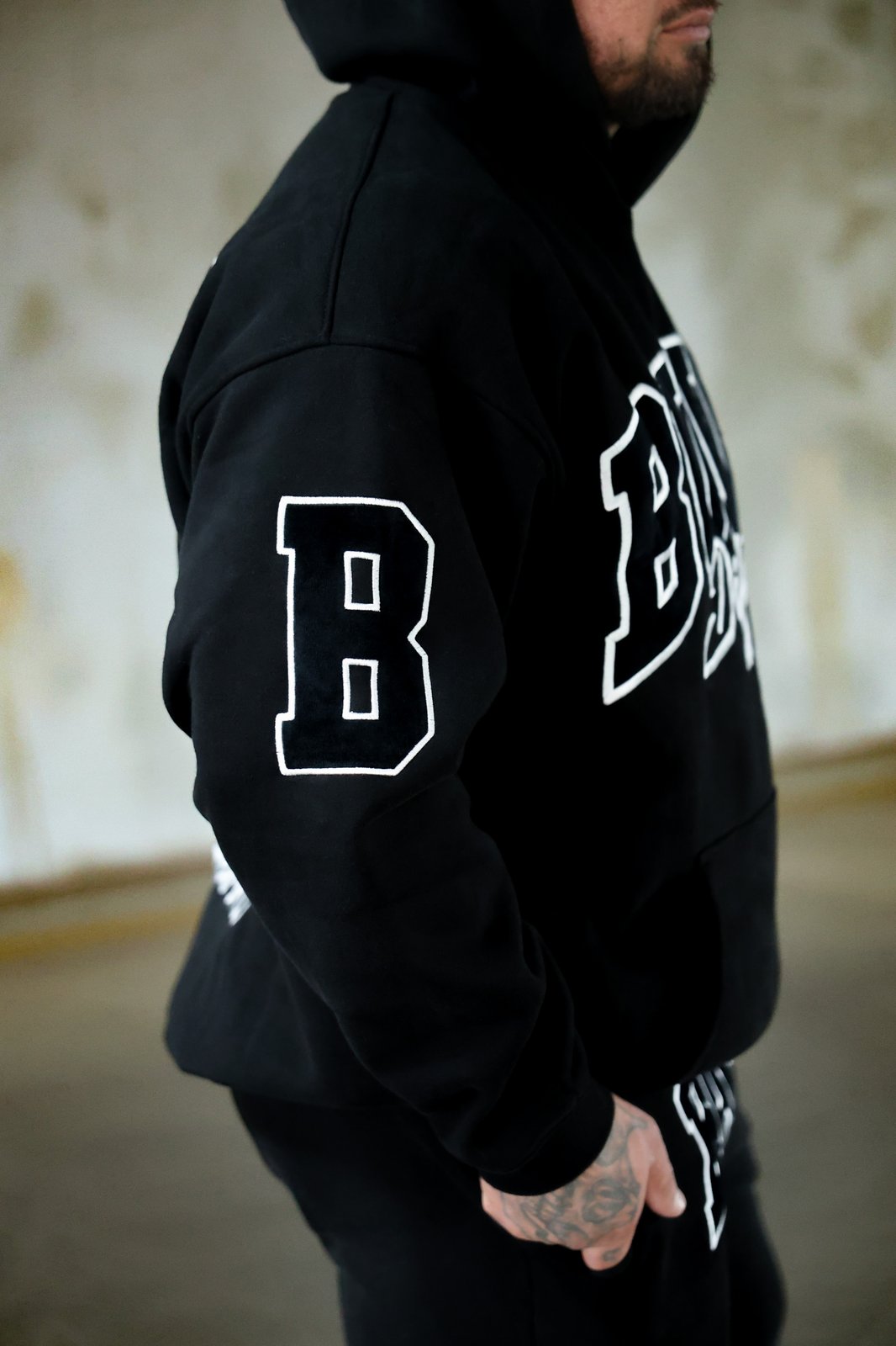 Black&White BD hoodie — image 2